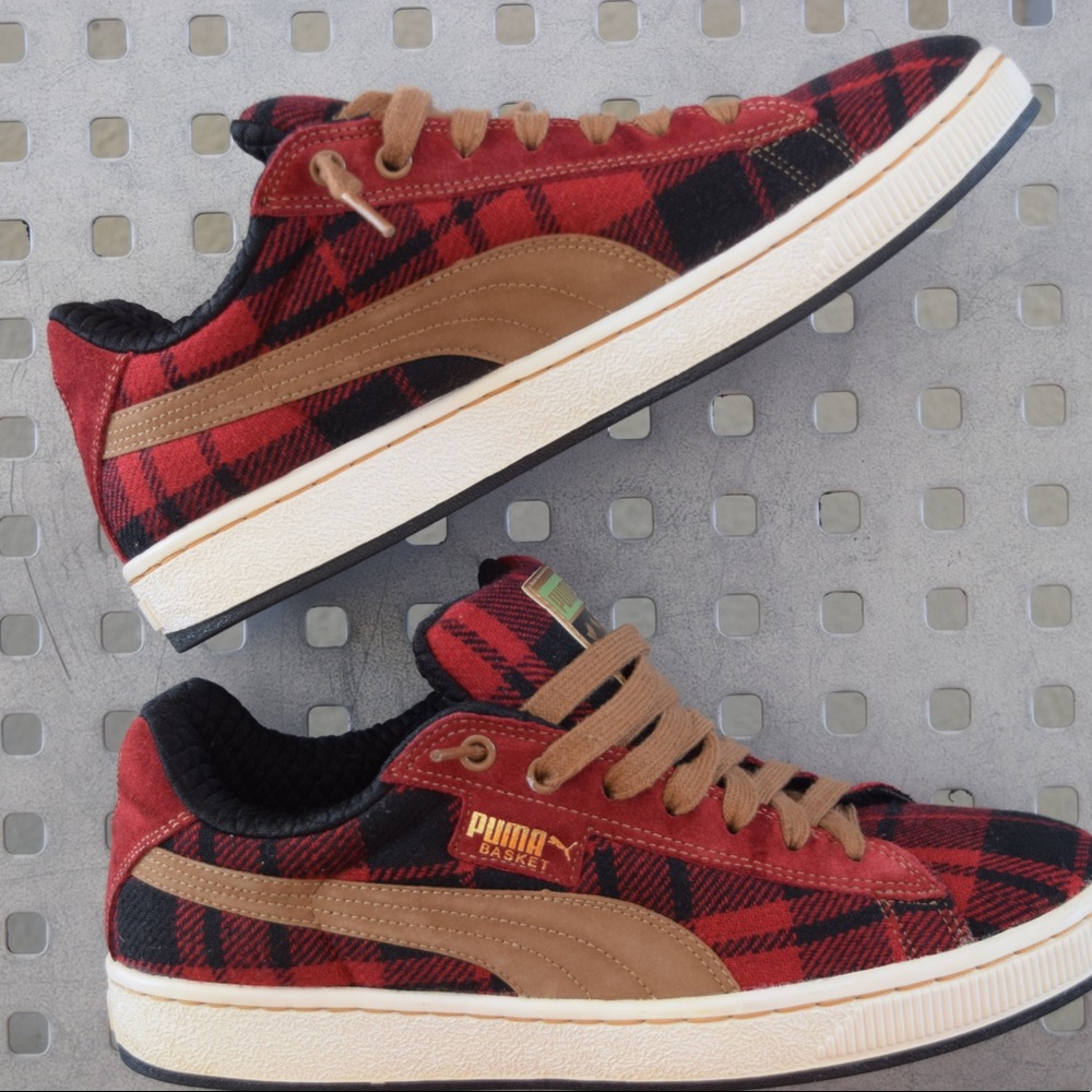 Men’s Plaid low top sneaker